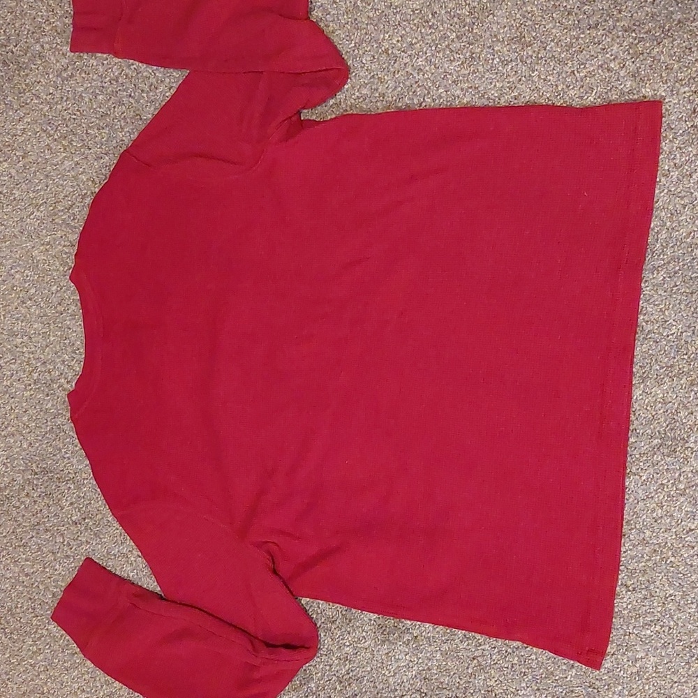 Faded Glory Waffle Henley - Picture 4 of 5